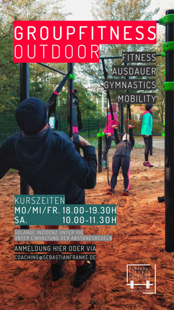 Groupfitness Outdoor Kurse in Wildau